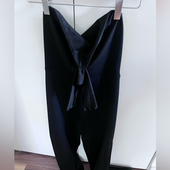 Amanda Uprichard queens jumpsuit in Black - Picture 5 of 5